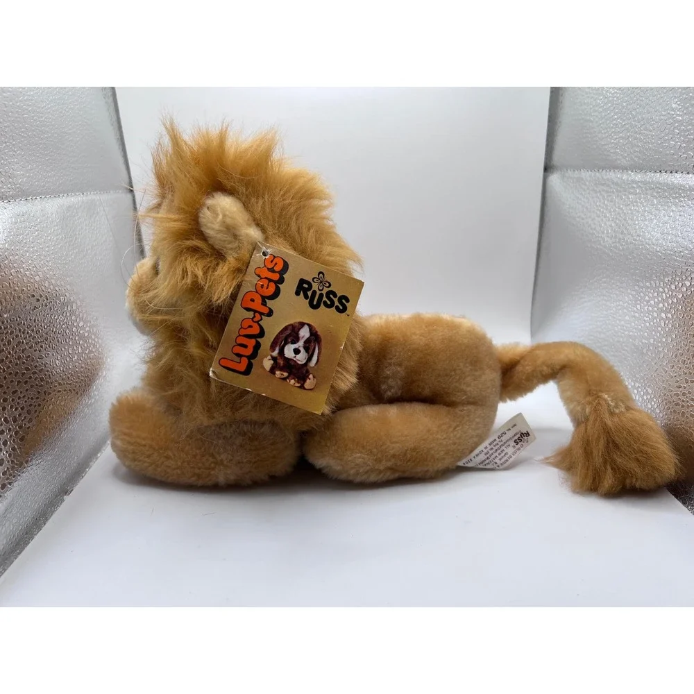 Vintage 1979 Russ Luv-Pets Richard The Lion 9